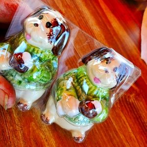 Puppy Salt n Pepper shakers